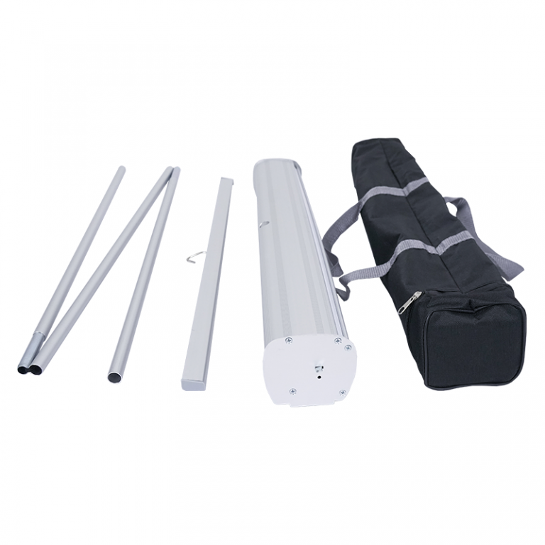 โรลอัพ 60x160 Mini Roll Up Three - Roll Up ราคาถูก | Display GURU ...