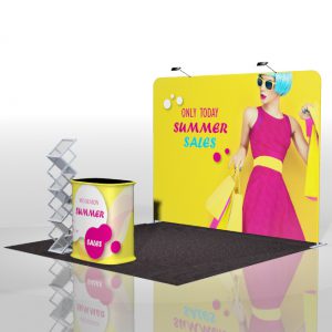 บูธผ้างานแฟชั่น