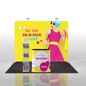 บูธผ้างานแฟชั่น