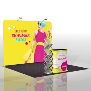 บูธผ้างานแฟชั่น