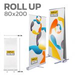 โรลอัพ Roll Up - Display GURU อุปกรณ์ออกบูธราคาขายส่ง ถูกที่สุด