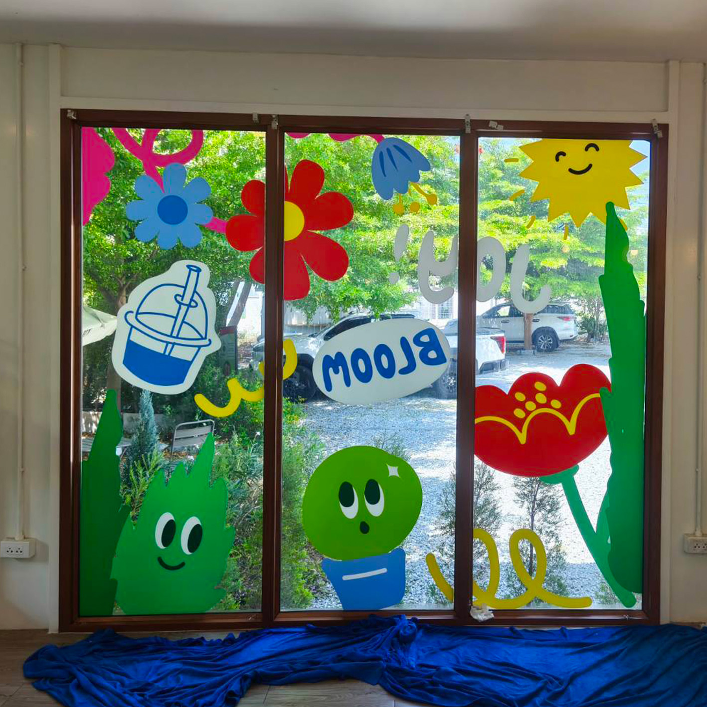Ultra Clear Glass Decoration Printed Sticker พิมพ์สติ๊กเกอร์ใสติดกระจก - Image 5