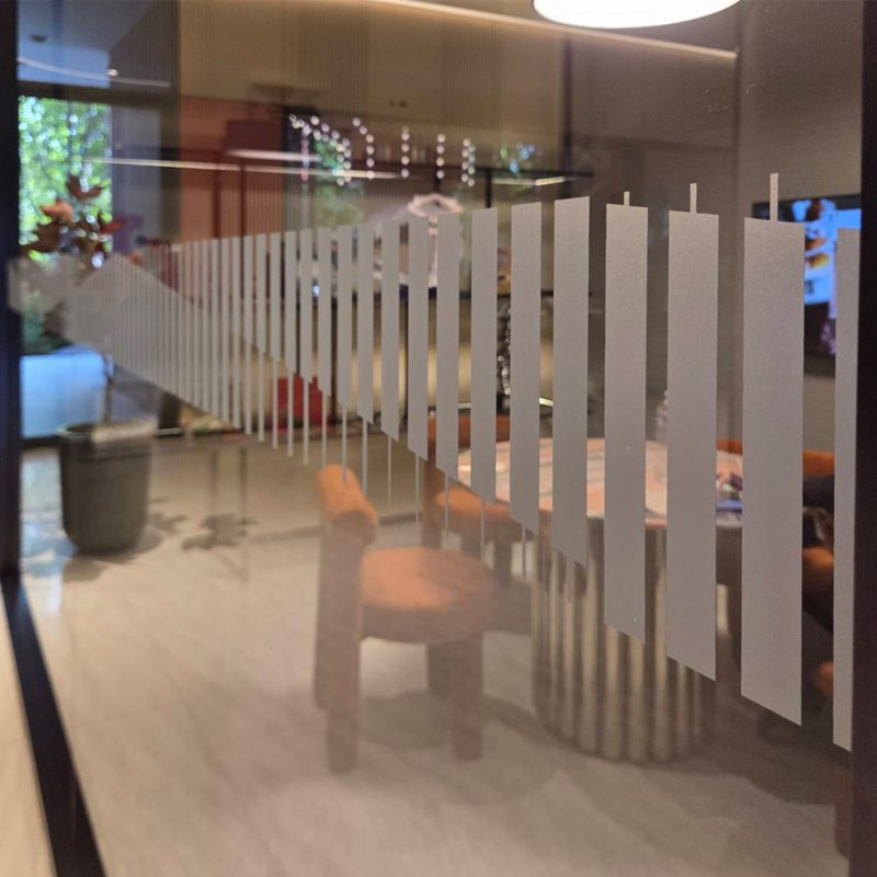 Frosted Decoration Glass Film สติ๊กเกอร์ฝ้าติดกระจก - Image 8