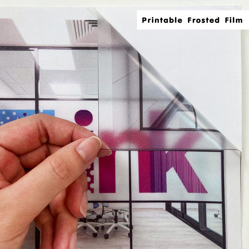 Frosted Decoration Glass Printed Film สติ๊กเกอร์ฝ้าติดกระจกพิมพ์ลาย - Image 6