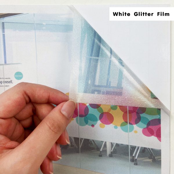 Frosted Decoration Glass Printed Film สติ๊กเกอร์ฝ้าติดกระจกพิมพ์ลาย