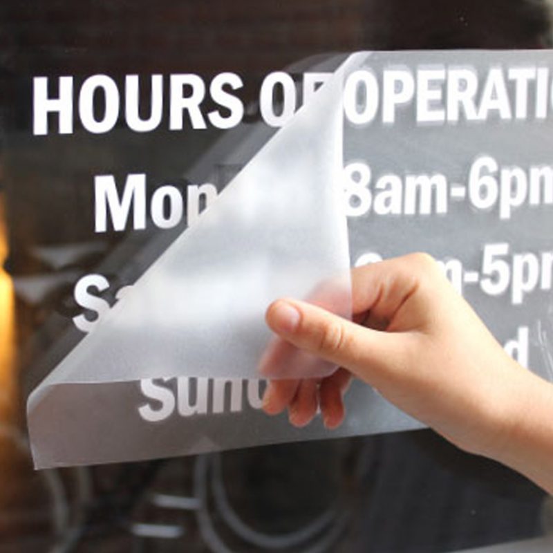 Glass Decoration Die-Cut Sticker สติ๊กเกอร์ติดกระจก Die-Cut ไม่พิมพ์ - Image 7