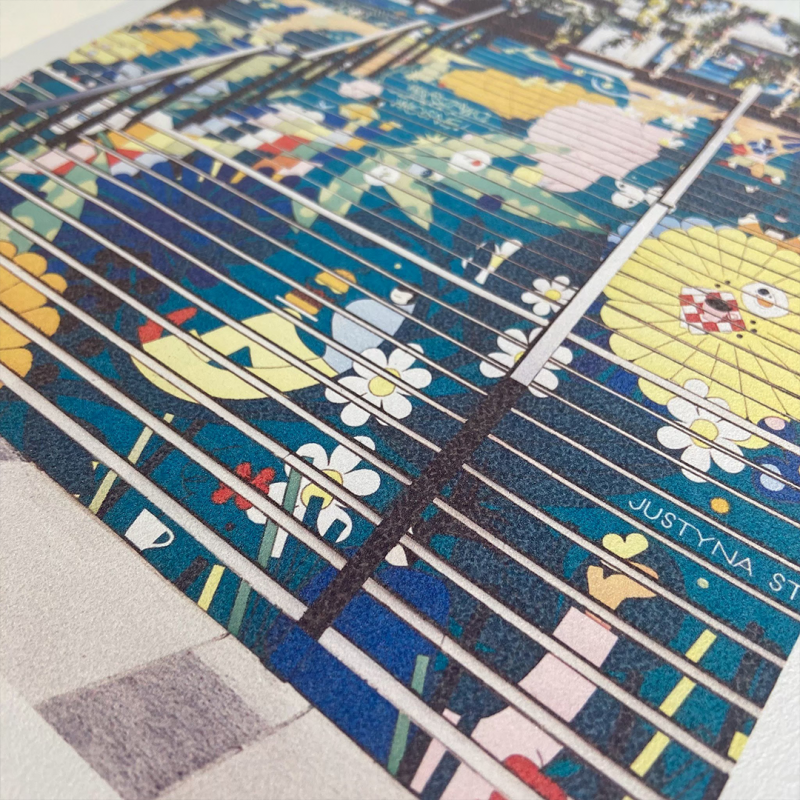 Aluminium foil based floor สติ๊กเกอร์ฟอยล์ติดพื้น - Image 5
