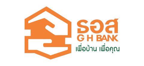 โลโก้ ธนาคารอาคารสงเคราะห์ ลูกค้า Display Guru