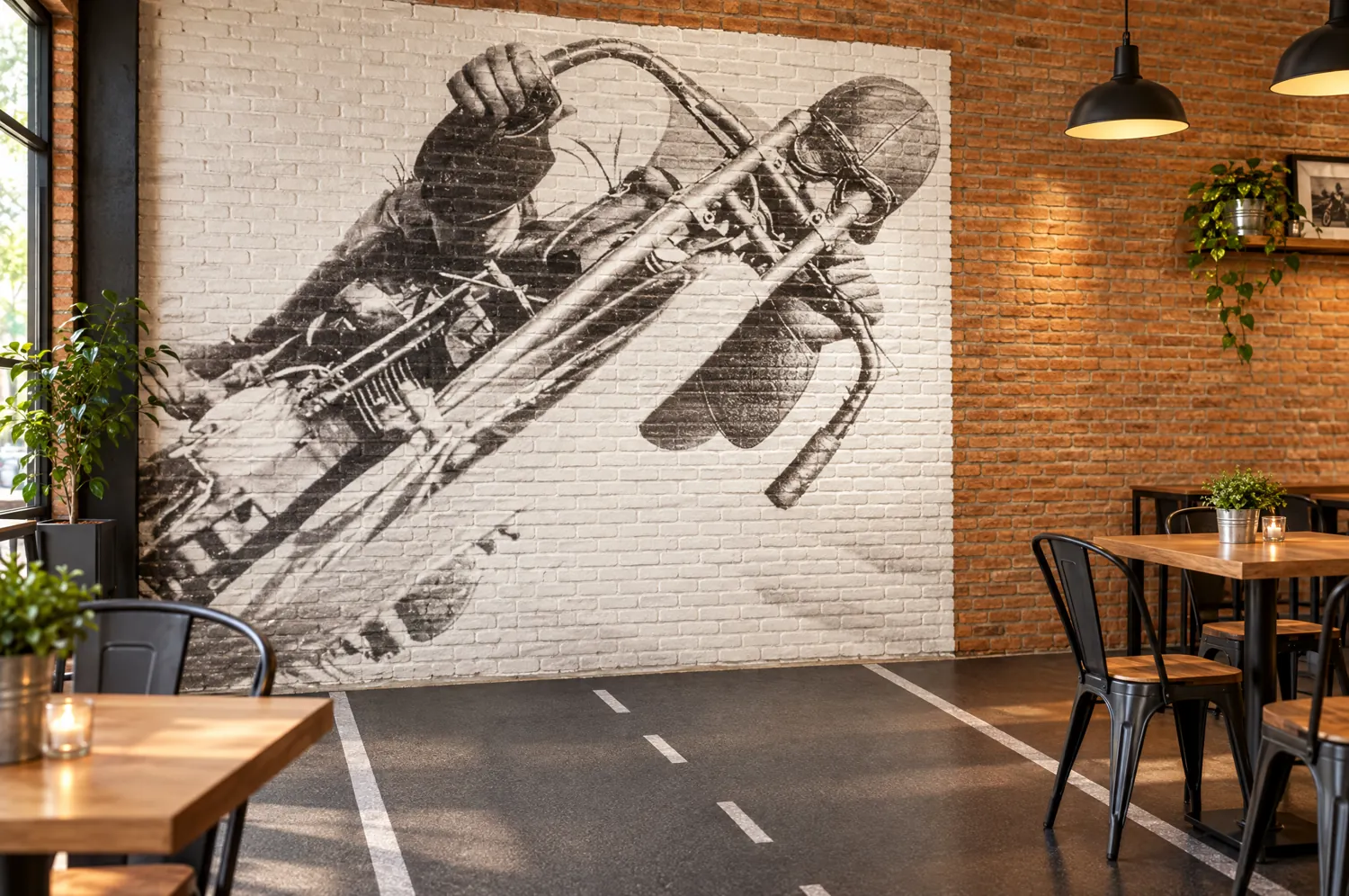 สติ๊กเกอร์ติดผนังและพื้น Wall & Floor Sticker Display Guru
